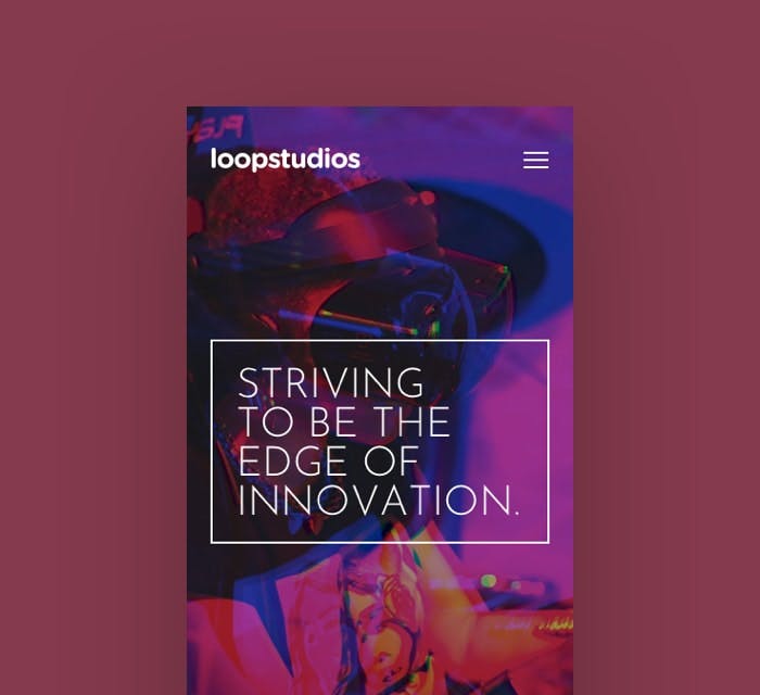 Loopstudios project screenshot